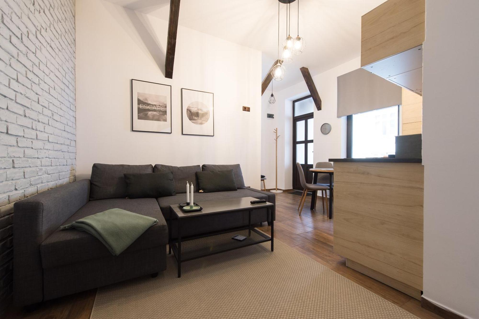 Lovely Brasov Flat With Patio And Mountain Views エクステリア 写真